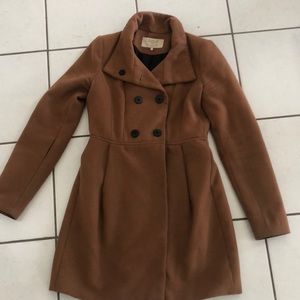 Zara Tan Peacoat Small